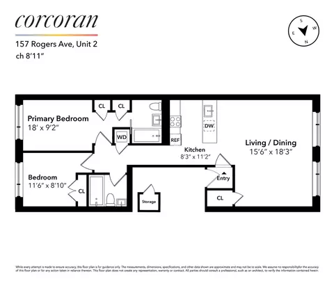 157 Rogers Ave #2, Brooklyn, NY 11216