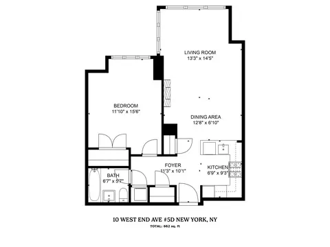 10 W End Ave #5-D, New York, NY 10023