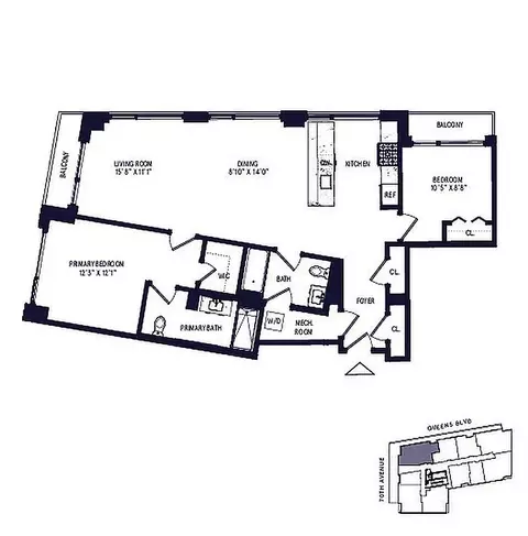 107-06 Queens Blvd #8-A, New York City, NY 11375