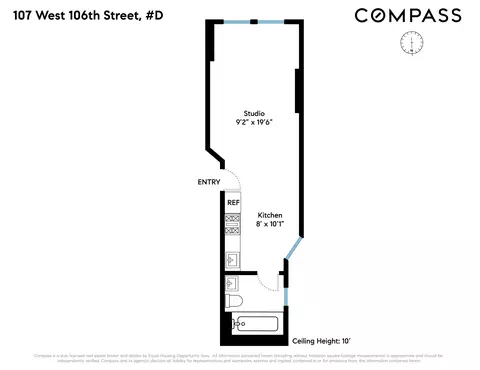 107 W 106th St #D, New York, NY 10025