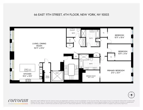 66 E 11th St #4, New York, NY 10003