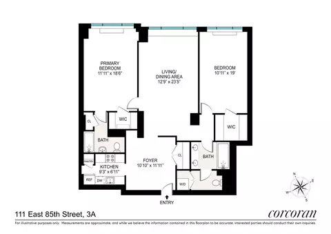 111 E 85th St #3A, New York, NY 10028