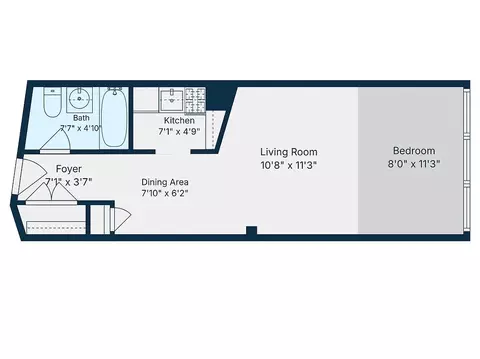 304 E 73rd St #1C, New York, NY 10021