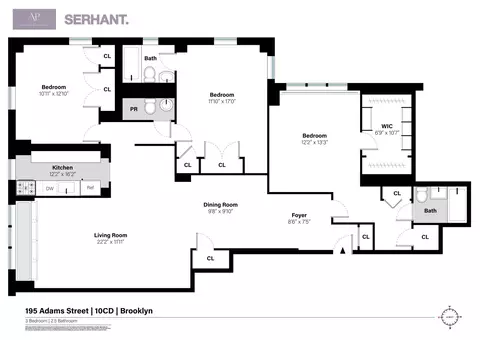 195 Adams St #10CD, Brooklyn, NY 11201