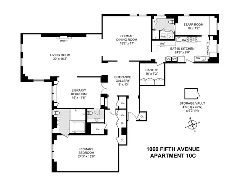 1060 5th Ave #10C, New York, NY 10128