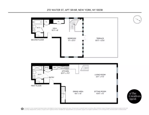 272 Water St #5R/6R, New York, NY 10038