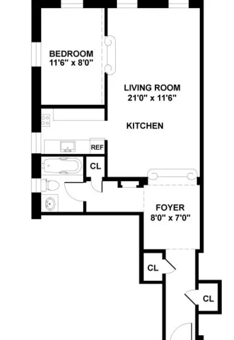 357 W 55th St #6M, New York, NY 10019