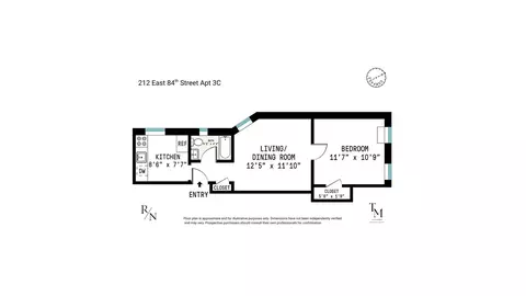 212 E 84th St #3C, New York, NY 10028