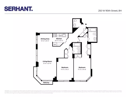 250 W 90th St #8H, New York, NY 10024