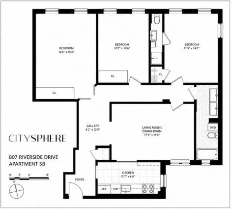 807 Riverside Dr #5B, New York, NY 10032