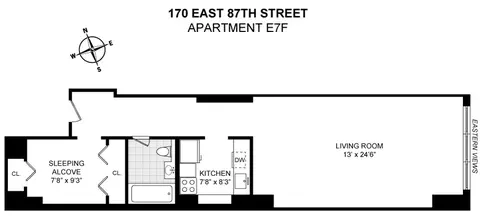 170 E 87th St #E7F, New York, NY 10128