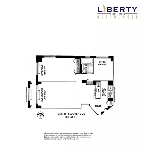 377 Rector Pl #26B, New York, NY 10280