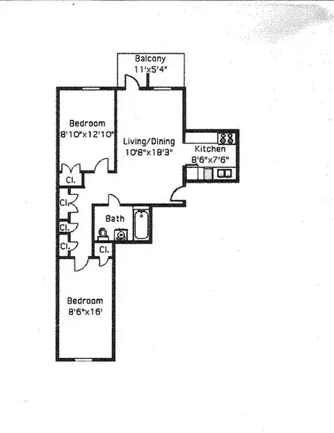 1240 Bedford Ave #4B, Brooklyn, NY 11216