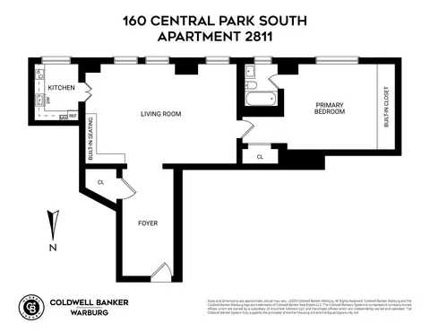 160 Central Park S #2811, New York, NY 10019
