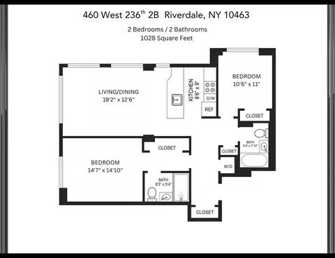 460 W 236th St #2B, New York City, NY 10463