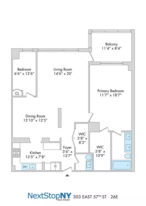 303 E 57th St #26E, New York, NY 10022