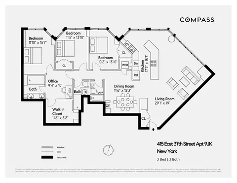 415 E 37th St #9JK, New York, NY 10016