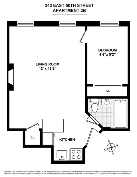 342 E 50th St #2B, New York, NY 10022