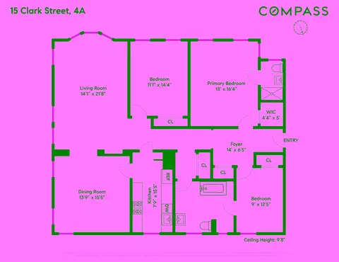 15 Clark St #4A, Brooklyn, NY 11201