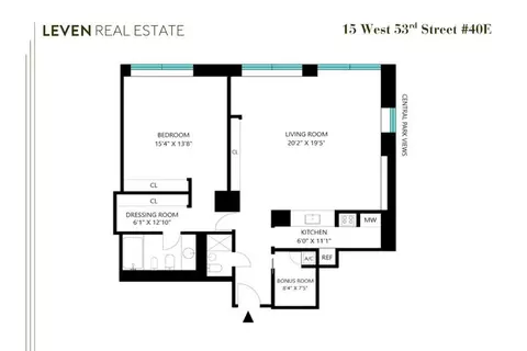 15 W 53rd St #40E, New York, NY 10019