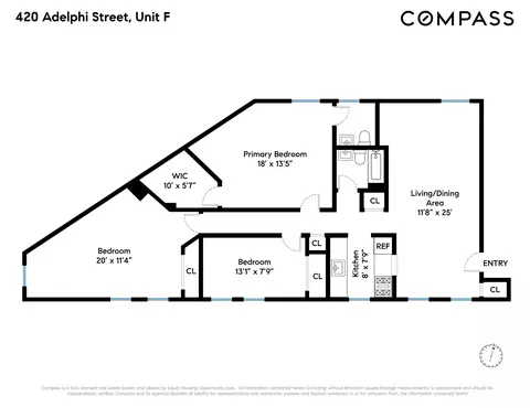 420 Adelphi St #F, Brooklyn, NY 11238