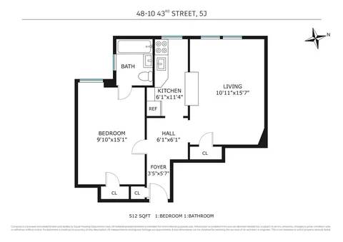 48-10 43rd St #5J, New York City, NY 11377