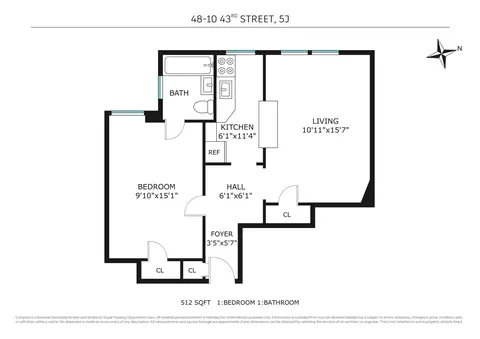 48-10 43rd St #5J, New York City, NY 11377