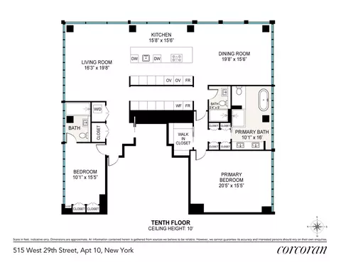 515 W 29th St #10, New York, NY 10001