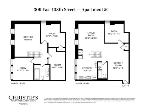309 E 108th St #5C, New York, NY 10029