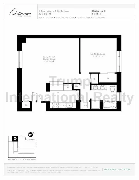 301 W 115th St #8-H, New York, NY 10026