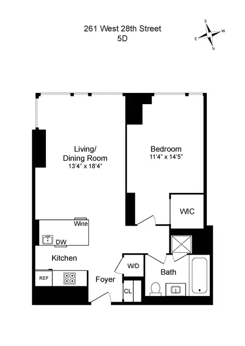 261 W 28th St #5D, New York, NY 10001