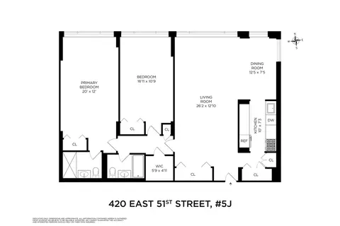 420 E 51st St #5J, New York, NY 10022