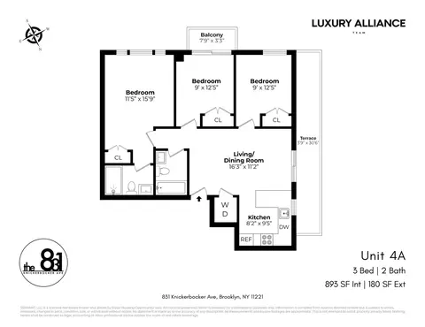 831 Knickerbocker Ave #4A, New York City, NY 11207