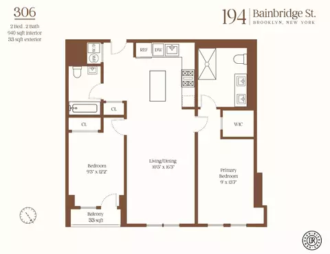 194 Bainbridge St #306, Brooklyn, NY 11233