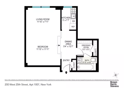 200 W 20th St #1007, New York, NY 10011
