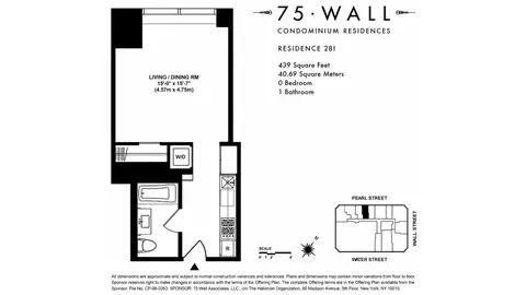 75 Wall St #28I, New York, NY 10005