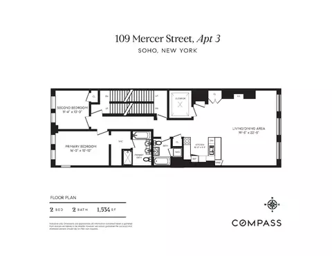 109 Mercer St #3, New York, NY 10012