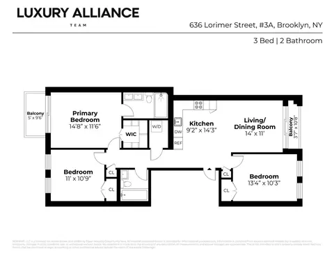 636 Lorimer St #3, Brooklyn, NY 11211