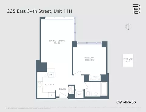 225 E 34th St #11H, New York, NY 10016
