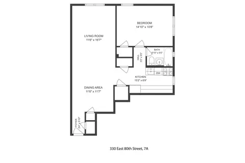 330 E 80th St #7A, New York, NY 10075