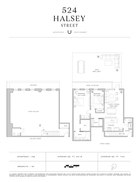 524 Halsey St #109, Brooklyn, NY 11233