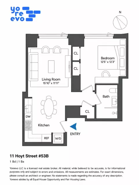 11 Hoyt St #53B, Brooklyn, NY 11201