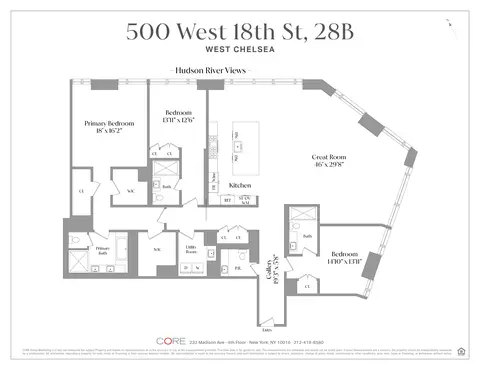 500 W 18th St #28B, New York, NY 10011