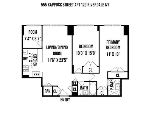 555 Kappock St #12G, New York City, NY 10463