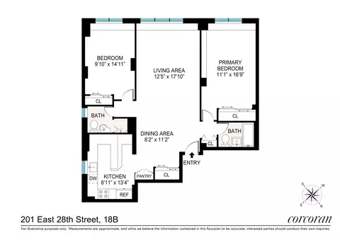 201 E 28th St #18B, New York, NY 10016