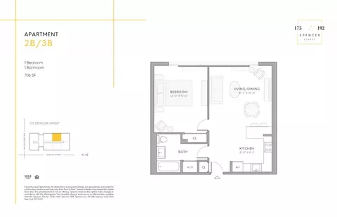 175 Spencer St #3-B, Brooklyn, NY 11205
