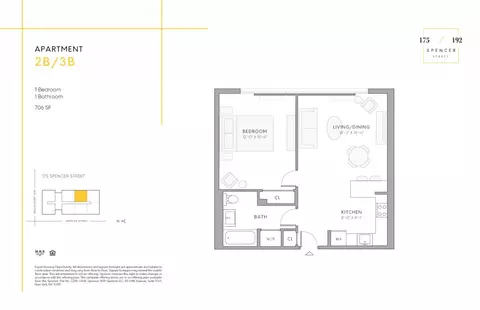 175 Spencer St #3-B, Brooklyn, NY 11205