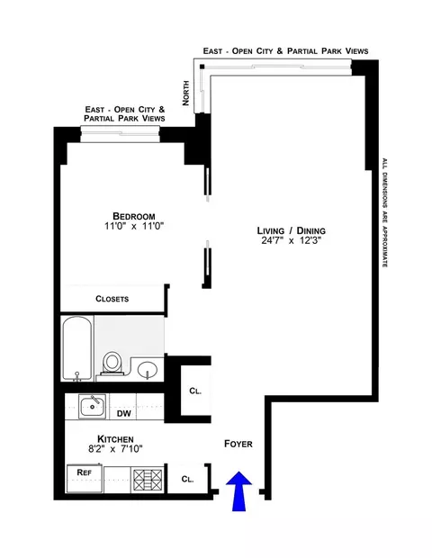 225 W 83rd St #8C, New York, NY 10024