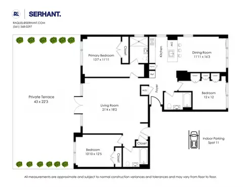 212 N 9th St #2DE, Brooklyn, NY 11211