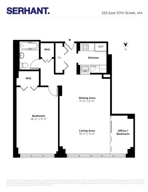 225 E 57th St #4M, New York, NY 10022
